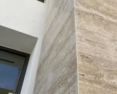 travertine wall panels