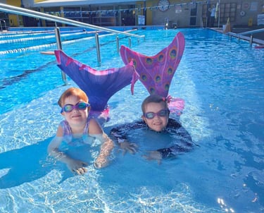 Mini Mermaids swim class