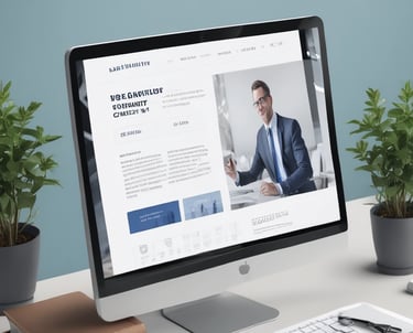 A clean interface displaying a lead capture form on a modern laptop screen.