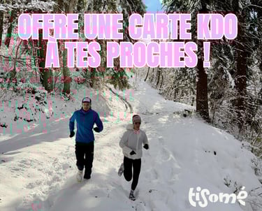 Carte Cadeau trail running outdoor TiSomé