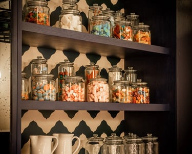 Candy bar at Villa La Gratitud