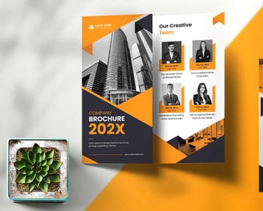 Custom printed Brochures and Pamphlets for events
