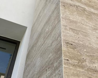 Trawertyn na elewacje Classico jasny kamień naturalny włoski