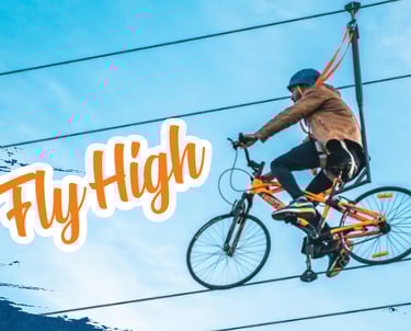 Sky Bike Cycling Zipline