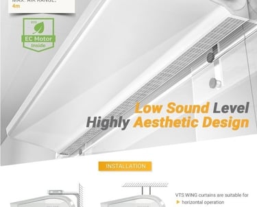 Wing Air Curtain