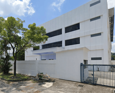 A 30,000 square foot built-up area Factory construction project by Shockwave Builders.