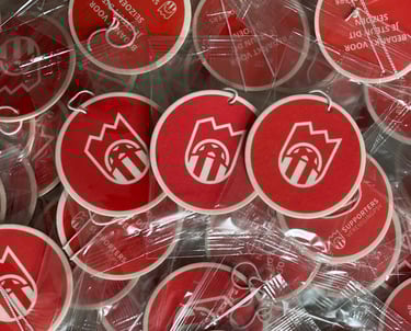 bedrukte auto-geurhangers