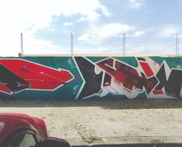 Mes Ink, graffiti, paredes, Bcn, Street Art, letras, estilo