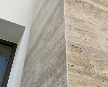 Trawertyn na elewacje Classico jasny kamień naturalny włoski