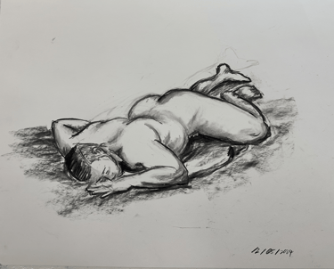 Graphite on Bristol Paper, 18 x 24, 2024