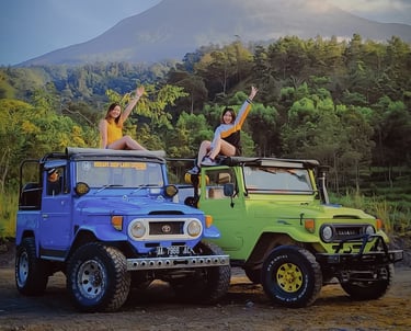 Paket Sunrise Merapi Jeep Lava Tour