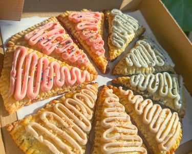 rugelach poptarts in a whole pie