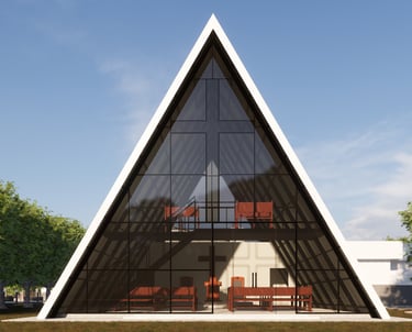 Capela rural integrada ao complexo da sede da fazenda