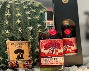 Red Fox Whiskey Astuccio