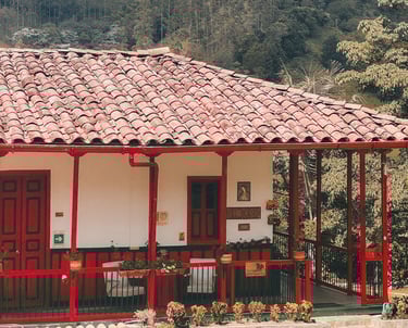 Finca outside of Salento in Colombia