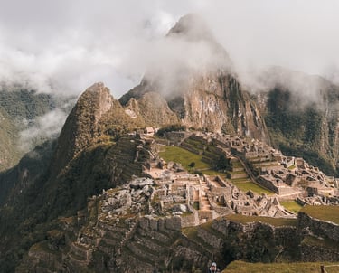 final day of Salkantay trek is Machu Picchu, Peru, South America 