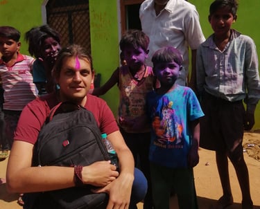 Keliones i indija Travel Indija Holi festival