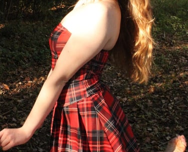 babyjade06 in a skirt