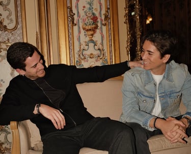Thibault & Arnaud Dj percussion performance musicale haut de gamme pour soirée Louis Vuitton à Paris