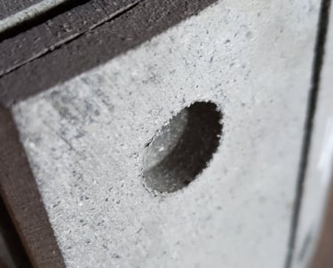 truck block sets and relined truck brake shoes by the brake relining experts at 260-426-3331