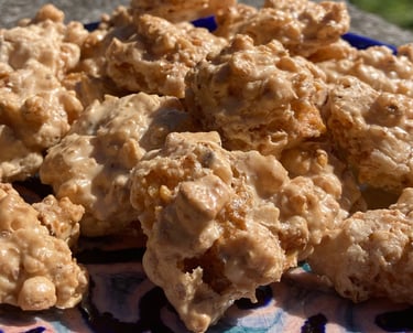 Croc'Noix - meringue à la noix - biscuiterie de l'apothicaire