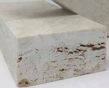 Cegiełka z trawertynu włoskiego kamienia naturalnego cegła kamienna