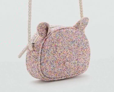sac a main paillette chat