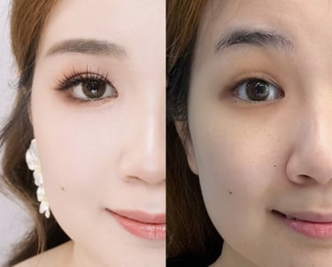 香港婚禮新娘化妝師-單眼皮眼型調整