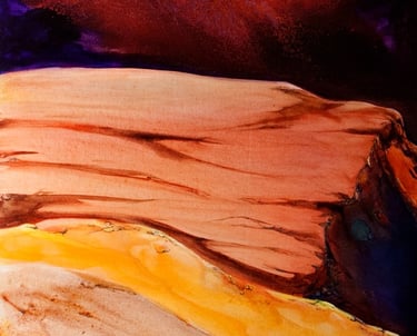 Vargas Art Abstract Mountains