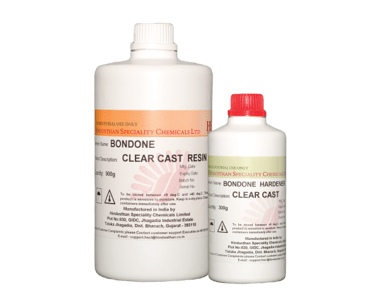 Bondone clear cast resin and hardener