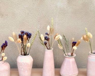 Soliflores en céramique, petits vases, décoration d'intérieur