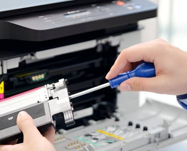 a-man-repairing-printer-cartage