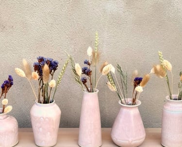 Soliflores en céramique, petits vases, décoration d'intérieur