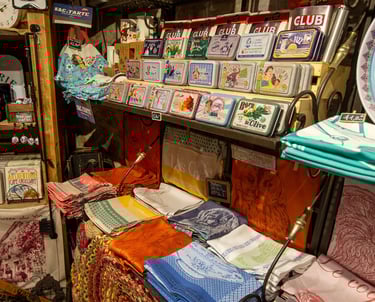Idées cadeaux : serviettes, torchons, tabliers...