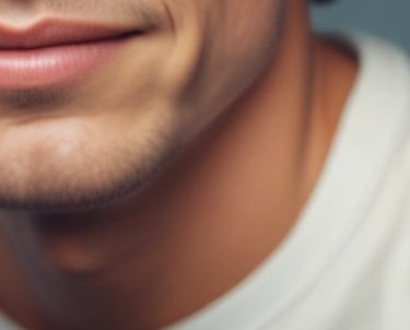 woman smiling wearing denim jacket