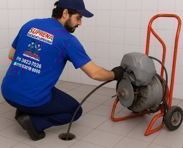 desentupimento de ralo