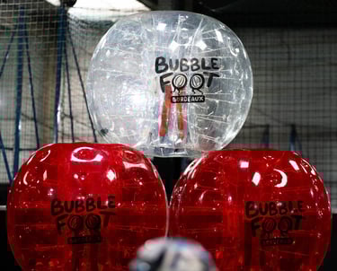 EVG de folie avec Bubble foot Bordeaux