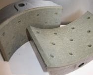 overhead crane brake shoes relined by the brake experts at 260-426-3331