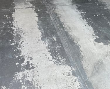 Before of home garage in Grand Island Nebraska