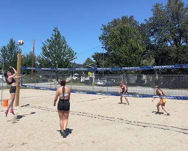 Beach Volleyball, Club Tournament, Kelowna BC, Genesis Beach Classic