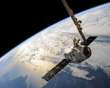 Satelite image representing remote sensing assessment service of INTREC. 