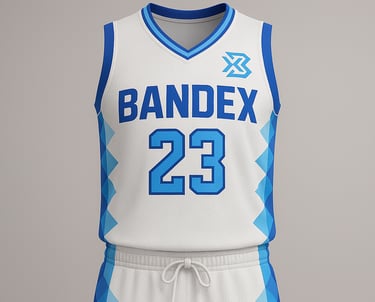 basket ball uniform mockup