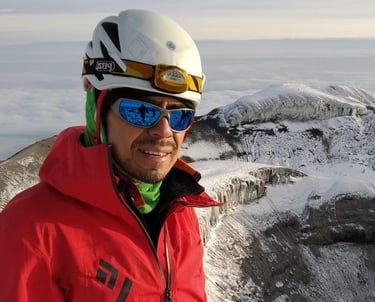 Jaime Vargas - IFMGA mountain guide, Ecuador