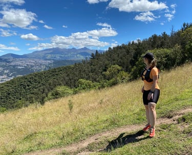 trek to Ilalo summit in Quito