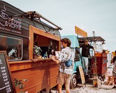 Festival koffie foodtruck | peppie & koffie | Groningen | MadNes