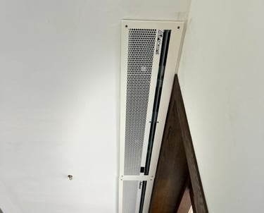 Recessed Air Curtain