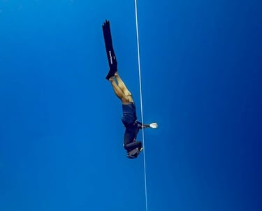 Freediving on Curacao