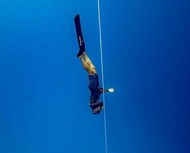 Freediving on Curacao