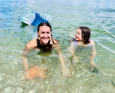 Mermaid in the water