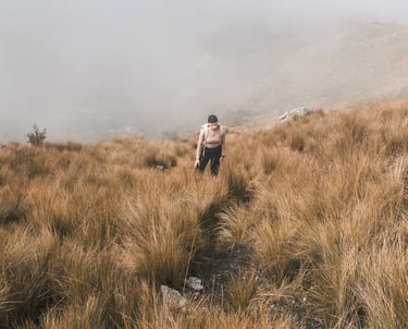Hiking to Laguna Churup in Peru